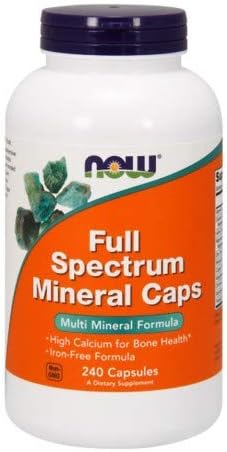 Now Foods Full Spectrum Mineral, 240 caps (3 Pack)