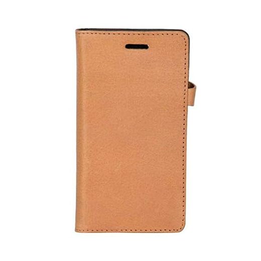 BUFFALO Mobilfodral, Plånboksväska, Mobilväska till iPhone 6, iPhone 7, iPhone 8, iPhoneSE i cognac färg