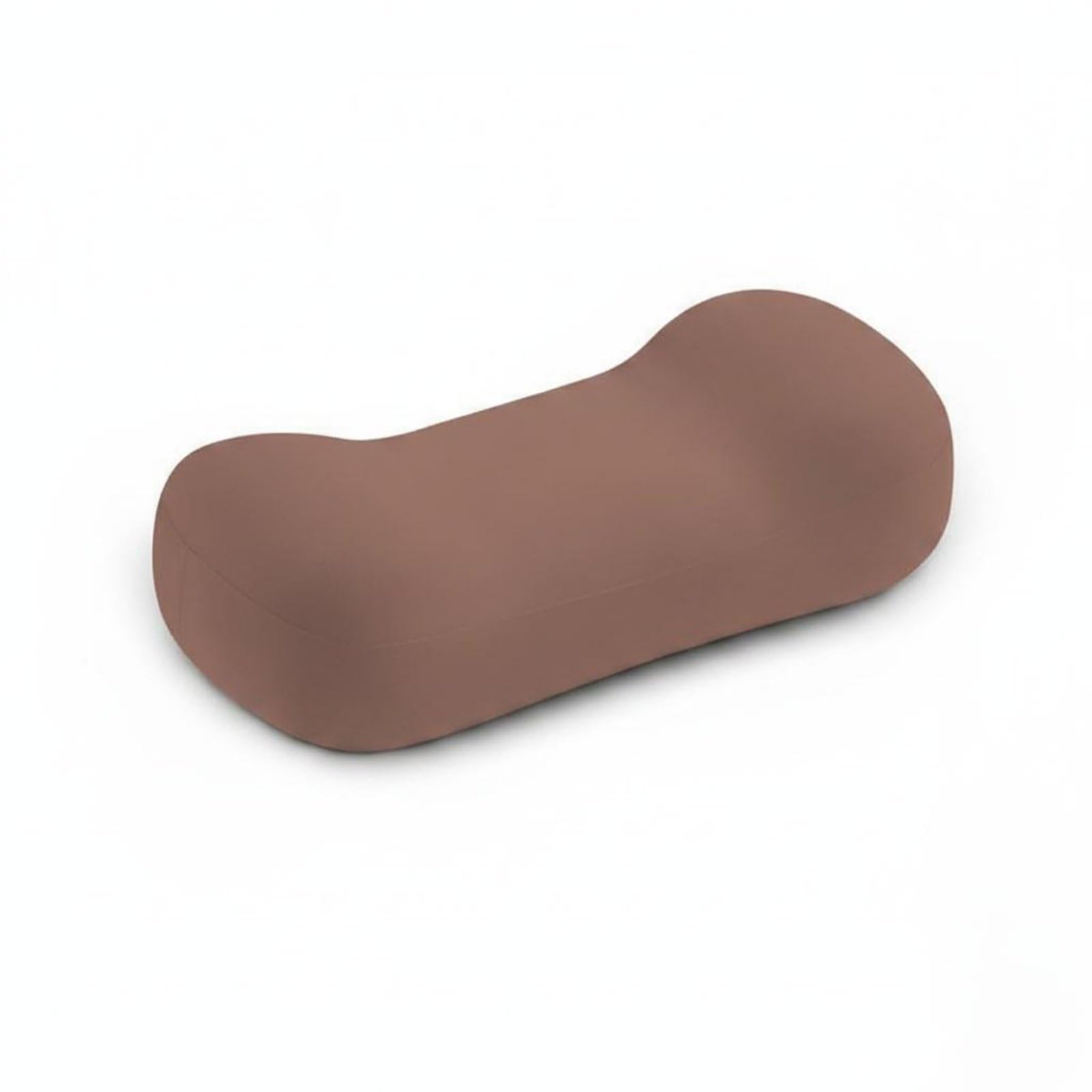 MERISHOPP Breathable Multi-Use Memory Foam Pillow Cooling Material Memory Foam Rest Pillow for Students, Travel, Coffee-picture-52