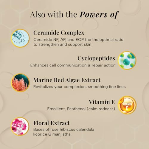 Image of RAS Luxury Oils Barrier Repairing & Hydrating Advanced Booster Serum with 2% Hyaluronic Acid, 2% Ceramides, 3% Marine Extracts for Instant Hydration | Repairs Damaged Skin Barrier, 30 ml