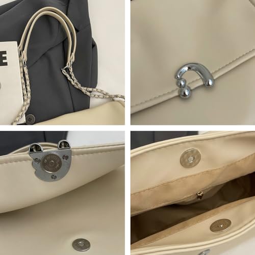 2025 Crossbody Bag for Women Soft Vegan Leather Small Tote Chic Top Handle Purses Shoulder Handbag3