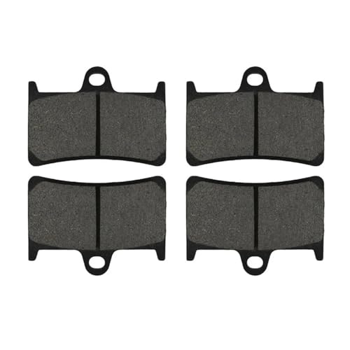 Plaquettes de frein FA252 anti-bruit pour moto YMH FZ6 FZ8 FZ1 MT07 MT09 YZF R1 R6