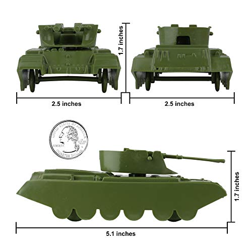 plastic army tanks