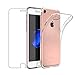 Leathlux Proteggi schermo in vetro temperato siliconico trasparente morbido per iPhone 6S e 6 4.7" Chiaro