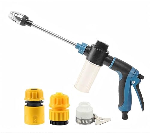 Qinux Aquoxis Pressure Washer - Power Hose Nozzle - Hose Attachments for Stubborn Dirt Removal on Wooden Decks, Fences & Stone Patios,Style 21