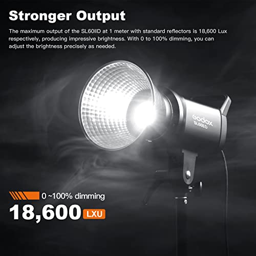 Image of Godox SL60IID LED Video Light 70Ws 5600K Version CRI 95+ Qa>90