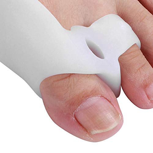 Alisador de bico, boa elasticidade, fácil lavagem, 10 pares de separadores de silicone flexível para