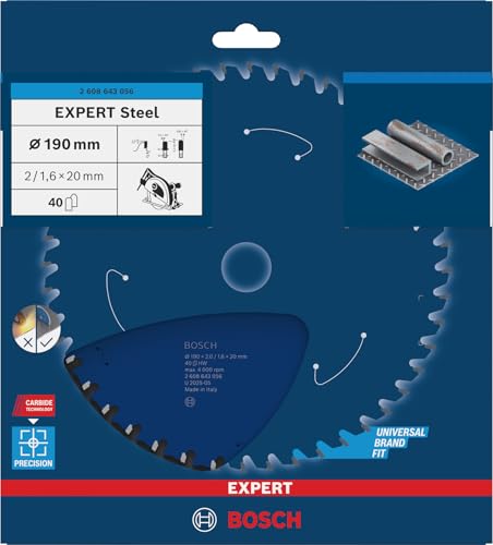 Lame pour scie circulaire Expert for Steel 190x20x21.6x40 T - vue 3