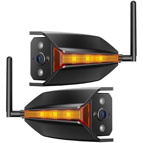 AUTO-VOX RV Backup Camera Wireless System: Left/Right Side Cameras