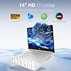HP Touchscreen Laptop Computer, 4GB DDR4 RAM, 64GB eMMC, Intel Processor, 14 inch, WiFi 6, Bluetooth, Windows 11 Home S, Pale Gold #3