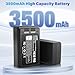 2-Pack VB30 Battery 7.2V 3500mAh Rechargeable Li-ion for GODOX V1/V1PRO – Replacement for VB26 with Type-C Cable, Compatible with V860III, V850III Flash