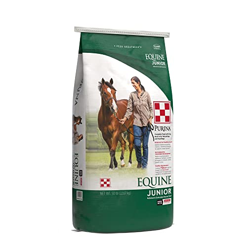 Purina | Equine Junior Horse Feed | 50 Pound (50 LB) Bag