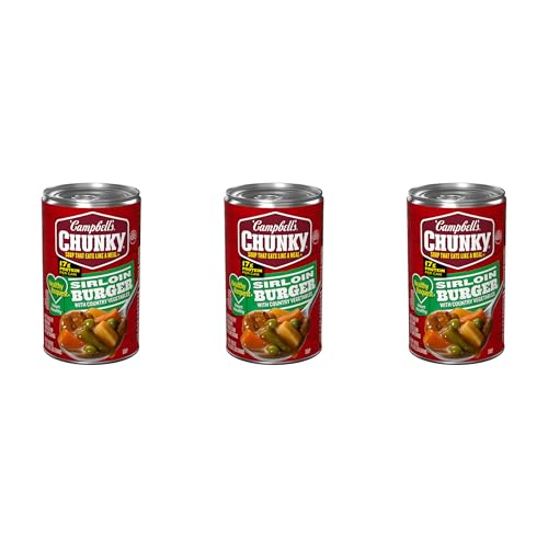 Campbell's Chunky Healthy Request Sirloin Burger With Country Vegetables Beef