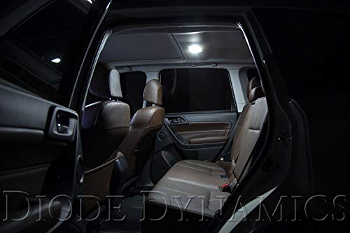 Lámpara LED Dome Light HP6 Blanco cálido 31mm para Subaru Forester miniatura 2