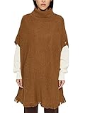 Ranura lateral Esprit 081ea1q311 Bufanda de Moda, Caramelo, M para Mujer