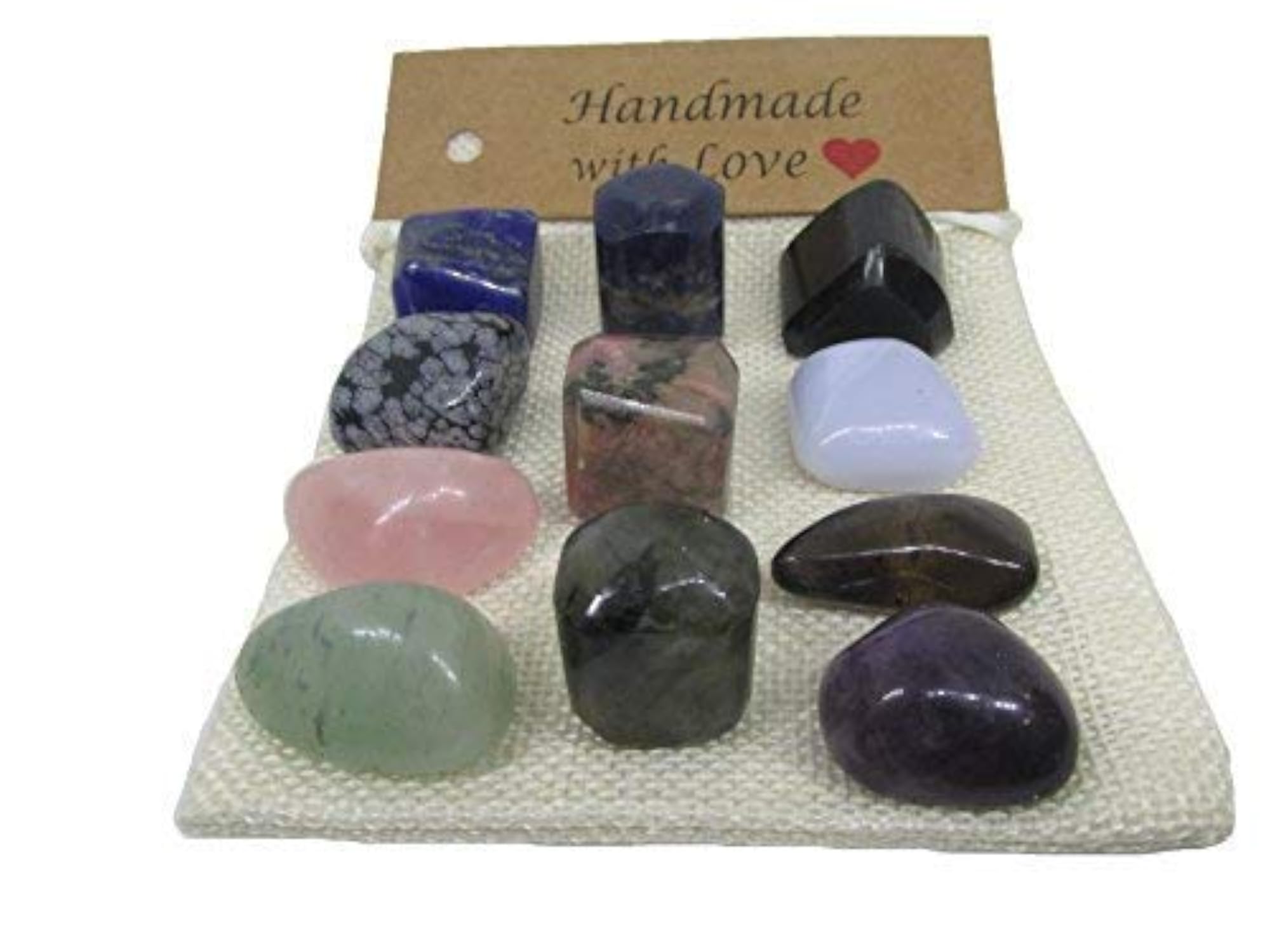 Stress Busters Reiki Healing Crystal Bag