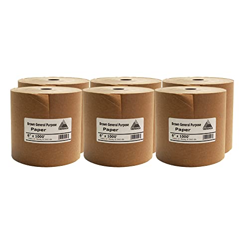 Image of Trimaco 12103AMZ Easy Masking Paper, Brown, 6 Pack