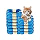 12 Stück Nachfüllkassetten für Katzenstreu Entsorgungseimer, Nachfüllkassette aus 7 Lagigem EVOH Material, Nachfüllgürtel für Windeleimer Kompatibel mit Litter Genie, LitterLocker Fashion, Littycat