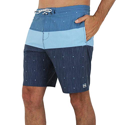 Billabong Men's Performance Stretch Tribong Lo Tides Boardshort Swim Short Trunk, 19 Inch Outseam3