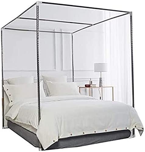 Support d'angle moustiquaire lit double à king size californien