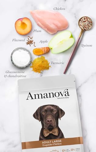 Crocchette Amanova 100% Pollo per Cani Taglia Grande 12kg - immagine 6