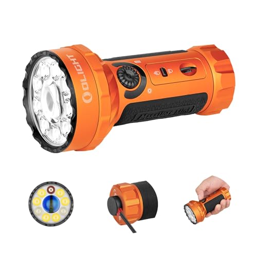 OLIGHT Marauder mini Linterna Táctica LED Linterna de Alta Potentcia Recargable 7000...