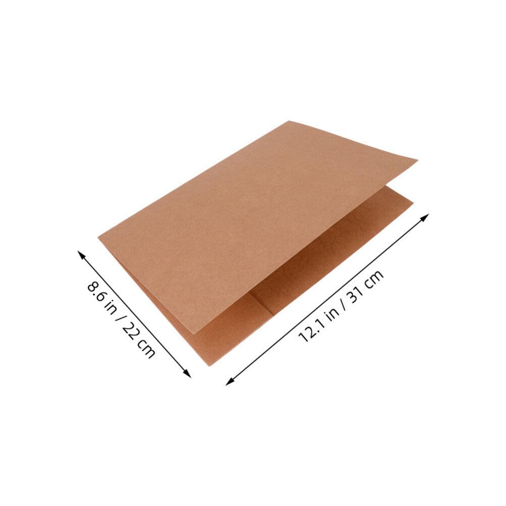 訳あり❣️DRESSOOS シート ファイル用紙フォルダー 40ページ たのめーる】TANOSEE カットフォルダー4山 両面クラフト A4 1