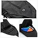 Monoki Sling-Bag Crossbody-Bag Women-Men Backpack-Daypack - Hiking Chest Travel with Water Bottle Pocket Adjustable Strap Multiple Layers Black