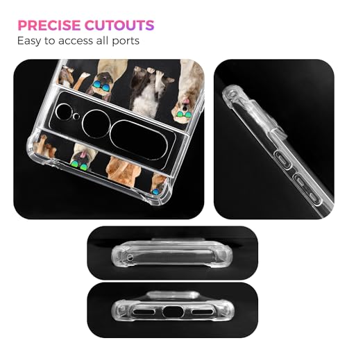 Coque Google Pixel 7 Pro transparente motif chien cadeau original rigolo