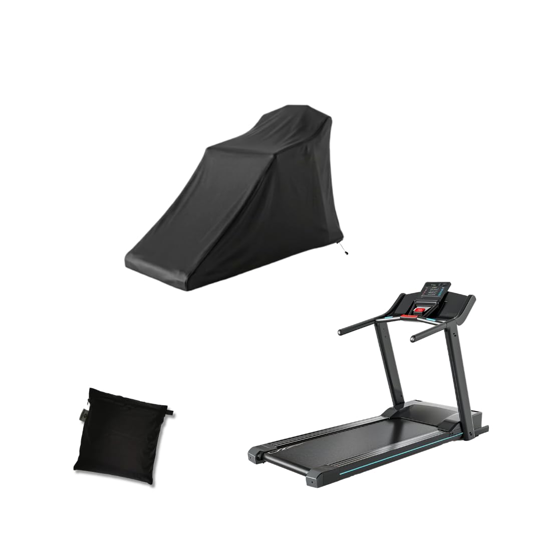 KHOBBREZ Waterproof Treadmill Cover | Heavy Duty Dustproof Cover for Treadmill | Indoor & Outdoor Protection | Fits Treadmills up to 60" L x 30" W x 50" H | Durable Fitness Equipment Cover-image-15