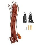 Accessoires complets : notre produit est livré avec les accessoires nécessaires, pour une installation rapide et facile sans outils professionnels. kit pour store enrouleur, tringles à rideaux inclus