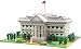 LONGKANG Modellini, Micro Diamante Building Blocks, Landmark Building Set Architecture Casa Bianca Micro Block, Modello 3D Fai da Te Giocattoli, Bambini e Adulti di Natale