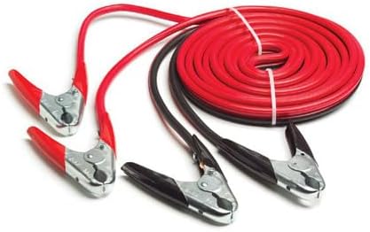 Grote 849277 Booster Cable, 4 Ga, 20', 500 Amp, Parrot Jaw