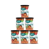 Beavia Kimchi klassisch scharf/mild (6x350g) | fermentierter Kohl | ein koreanisches Lebensmittel zur Unterstützung der Immunität | vegan , ohne Konservierungsmittel , glutenfrei , nicht pasteurisiert