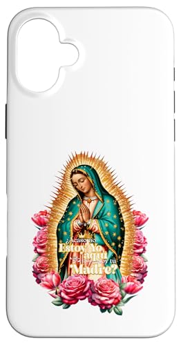 Virgencita La Guadalupana Virgen Morena Patrona de Mexico �X�}�z�P�[�X iPhone 16 Plus �p