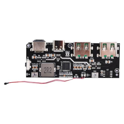 Image of UG LAND INDIA 22.5W 5-Port USB Power Bank Module Board, QC4.0 PD3.0+ Fast Charging Circuit, USB Type-C Input, Multi-Port Charging PCB for DIY Electronics & Battery Projects