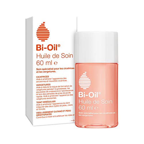 Bi-Oil Huidverzorgingsolie, hydraterende olie, vermindert littekens en striae, 1 x 60 ml