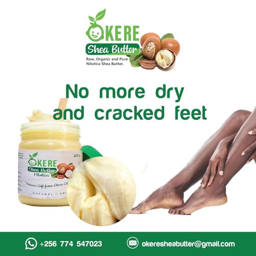 Okere Shea Butter Okere Nilotica Shea Butter | Raw & Pure from Uganda | 08 OZ JAR