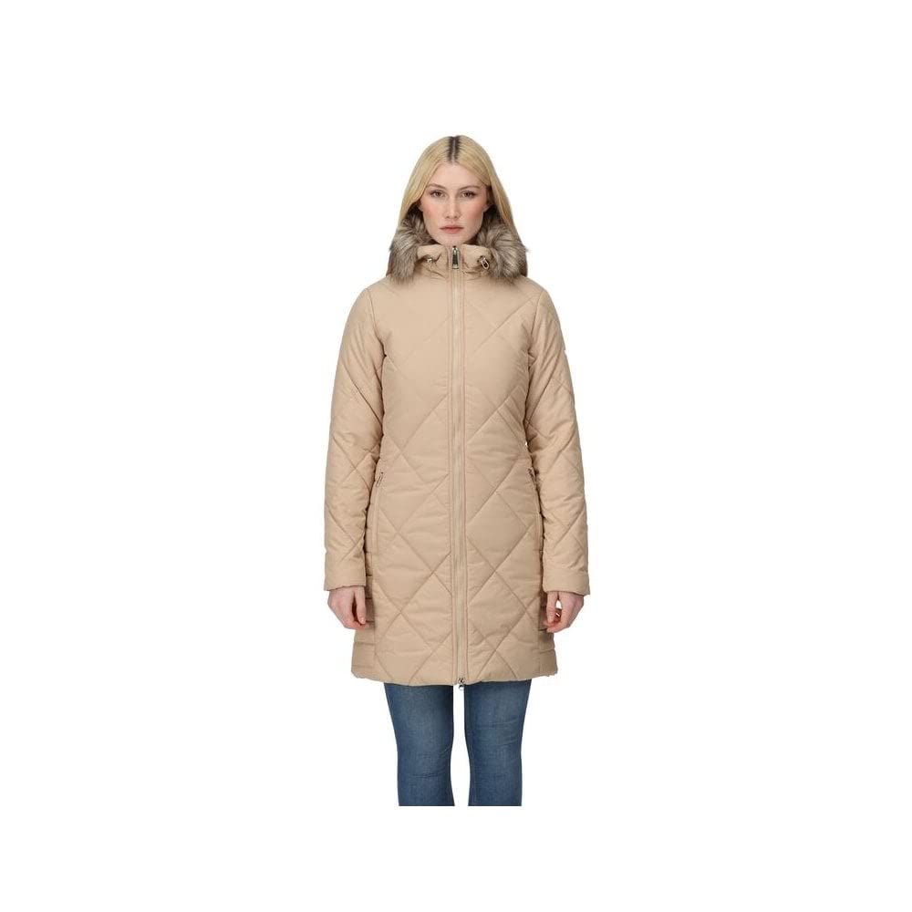 Regatta Womens/Ladies Fritha II Insulated Parka (10 UK) (Moccasin Brown)
