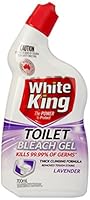 White King 13427 Toilet Cleaner Gel Lavender 700ml