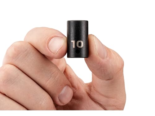 Image of TEKTON 1 /4 Inch Drive x 10 mm Shallow 12-Point Impact Socket | SID02310