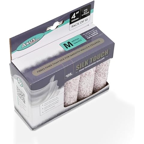 Axus Decor Silk Touch Roller, 10 Pack Cover