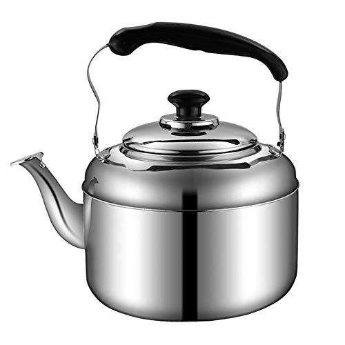 Edelstahlkessel Professionelle Küche Traditionelle Kochfelder Tee- Und Kaffeemaschine Haushaltsgas Haushaltsgas Pfeifgas Mit Großer Kapazität. (Größe: