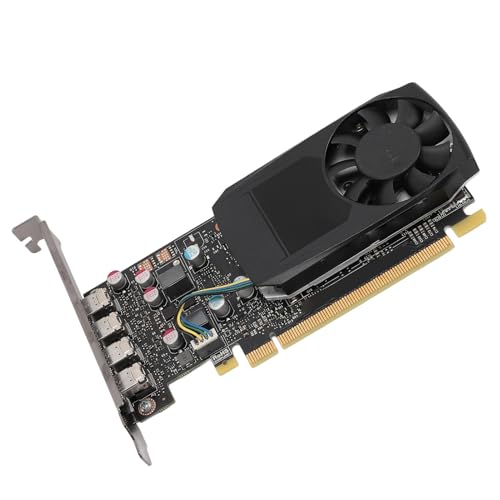 Scheda Grafica, Scheda Grafica da 2 GB GDDR5 a 128 Bit, Core 512, Supporto Multiplo 4K, Ventola di Raffreddamento Efficiente, GPU di Workstation Professionale - Scheda video - Immagine 7