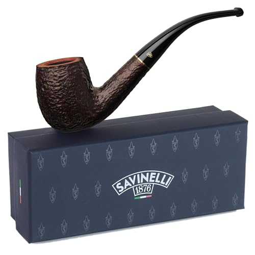 Savinelli Roma 606 KS - Rome Inspired Italian Briar Wood Pipe, Hand Crafted in Italy,...