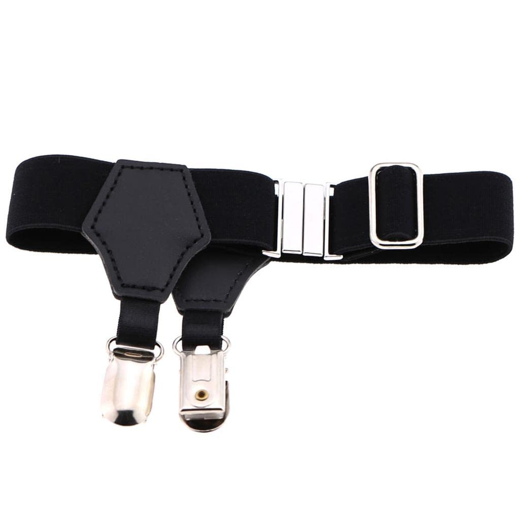 club bollywood Sock Garters Double Clip Sock Suspenders For Cotton & Silk Socks Black | Garter Belts|1 Pair Leg Garter-picture-30