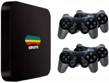 Video Game Retrô Infanto 4 - Console Retrô com 44 mil jogos antig...