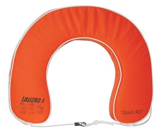 Hufeisen Rettungsring mit 30 Meter Wurfleine