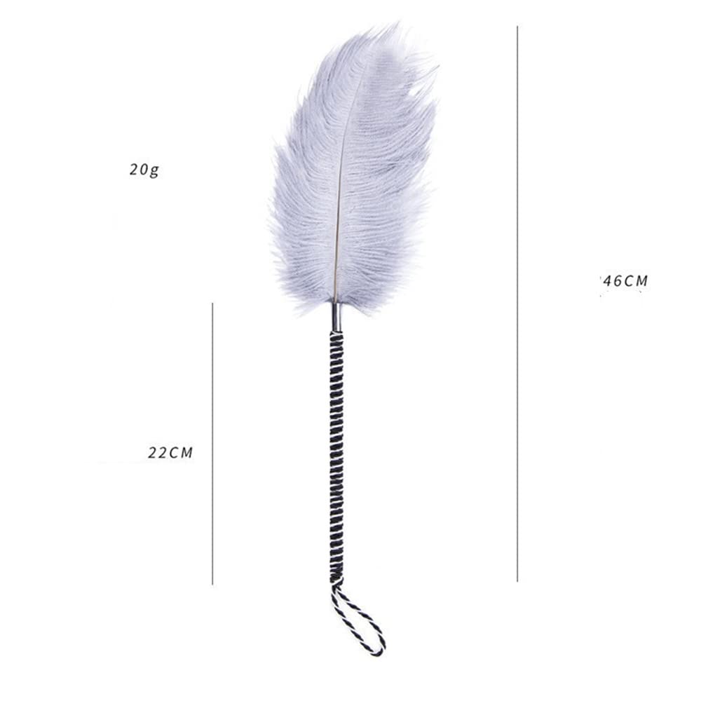 Chatouillette Sexy En Plumes - Expérimentez Une Extase Sensuelle Avec Un Plumeau Polyvalent - Conçu Pour Un Plaisir Ludique