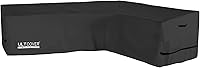 Vista 8 de ULTCOVER Funda impermeable para sofá de patio en forma de L, orientada a la izquierda, para muebles modulares de 6 plazas, 85 pulgadas de ancho